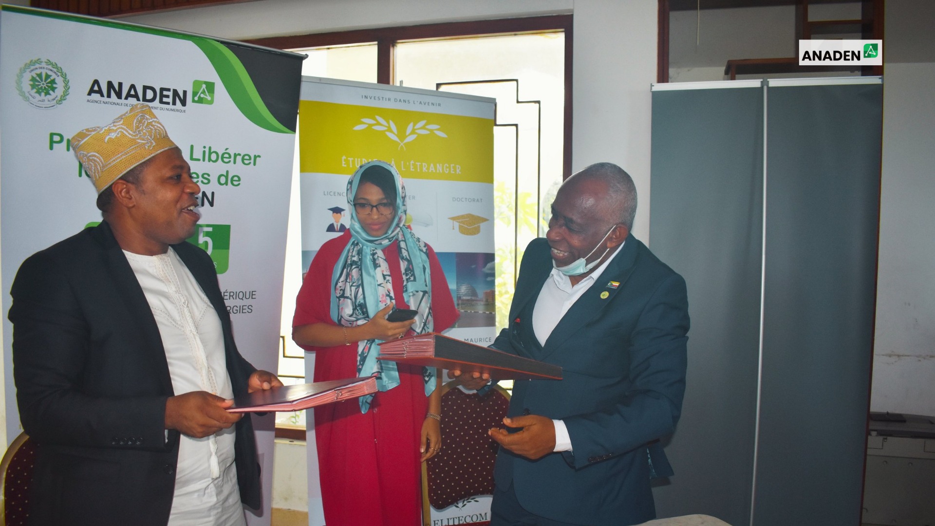 image Partenariat Anaden/Udc  Vers la numérisation de l’Université des Comores